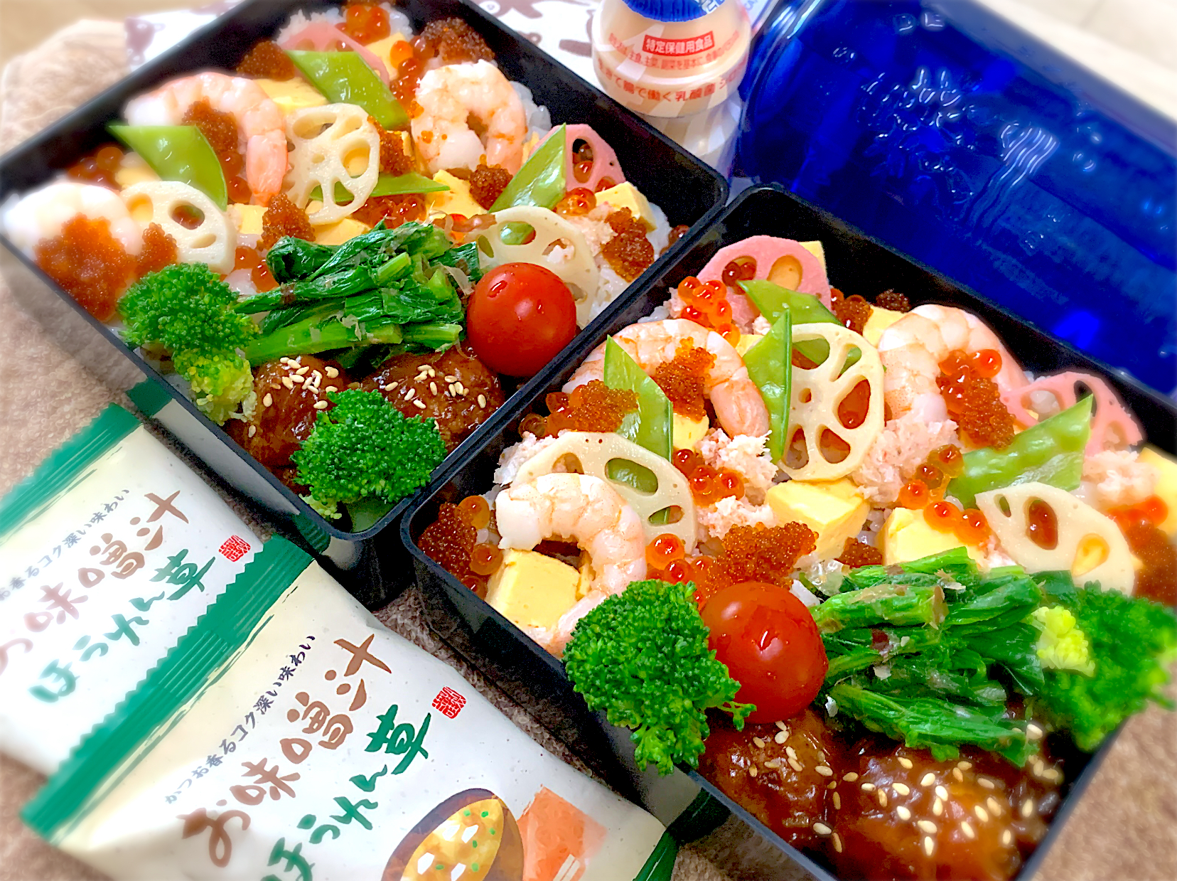 今日の夫婦弁⁽⁽ ◟(灬 ˊωˋ 灬)◞ ⁾⁾💕