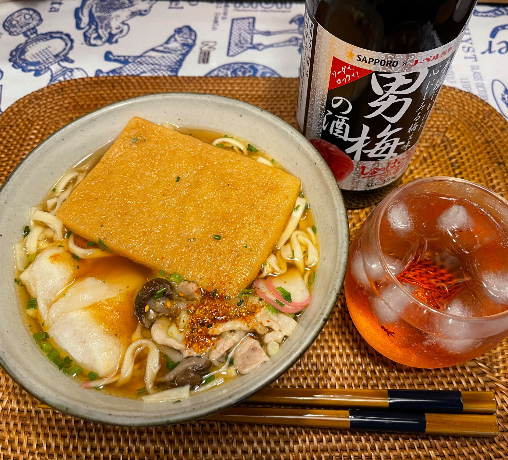 餅入りキツネうどん