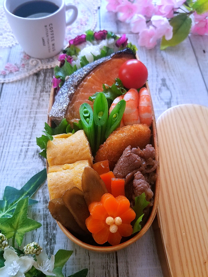 鮭弁当