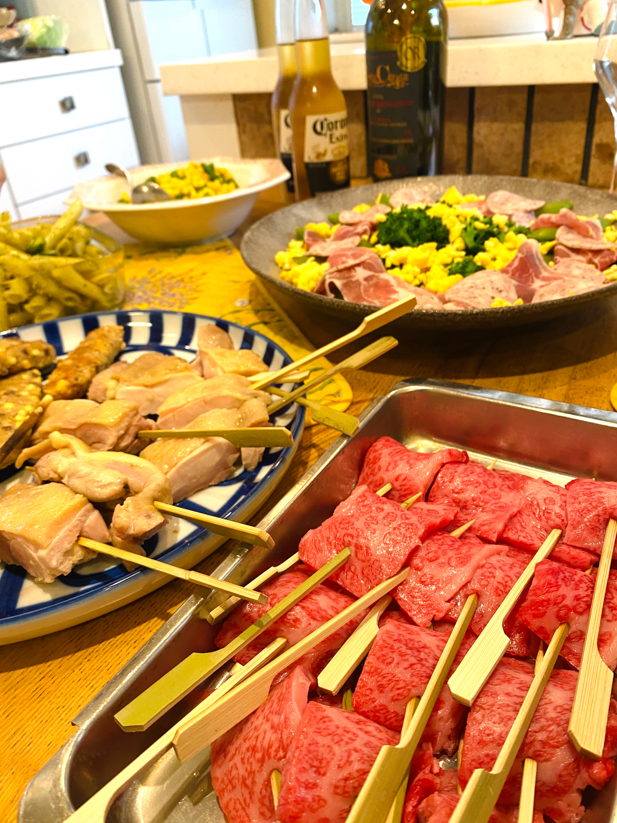 お花見バルご飯♪