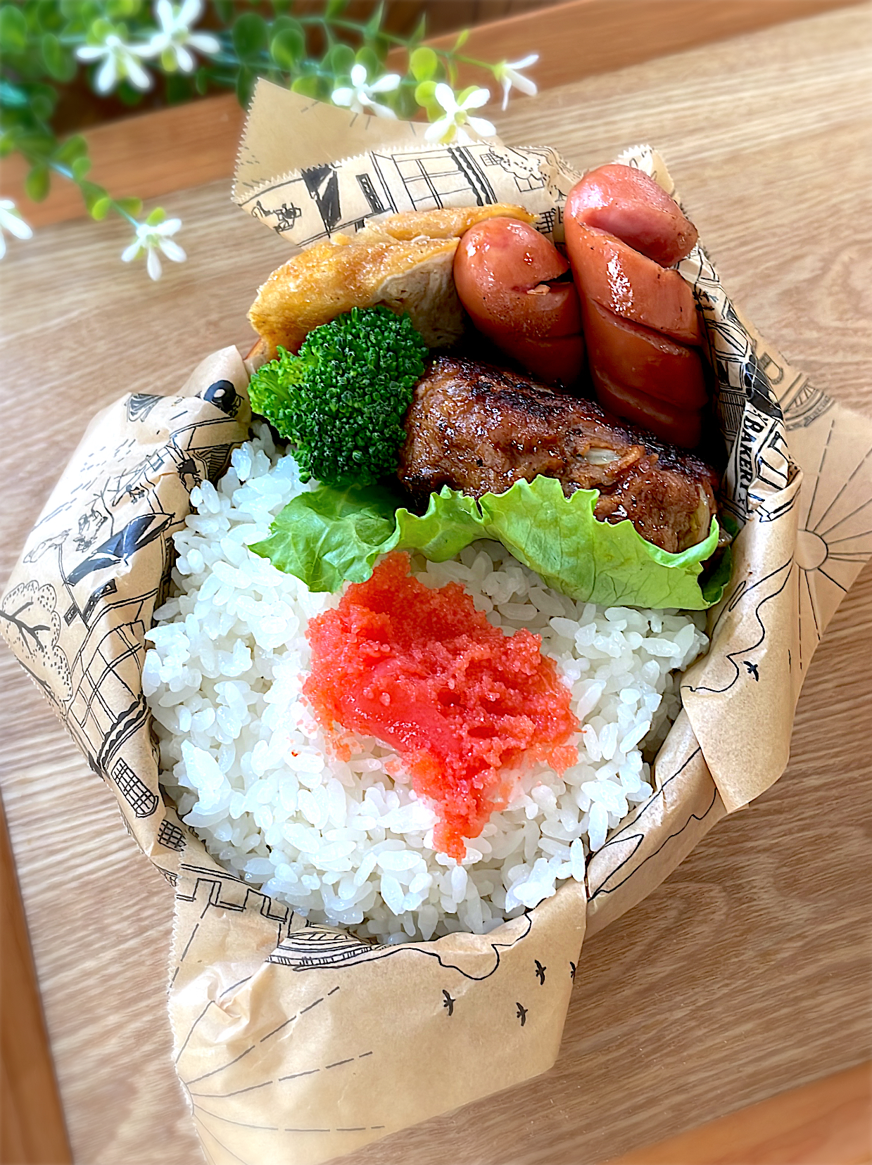 男子弁当