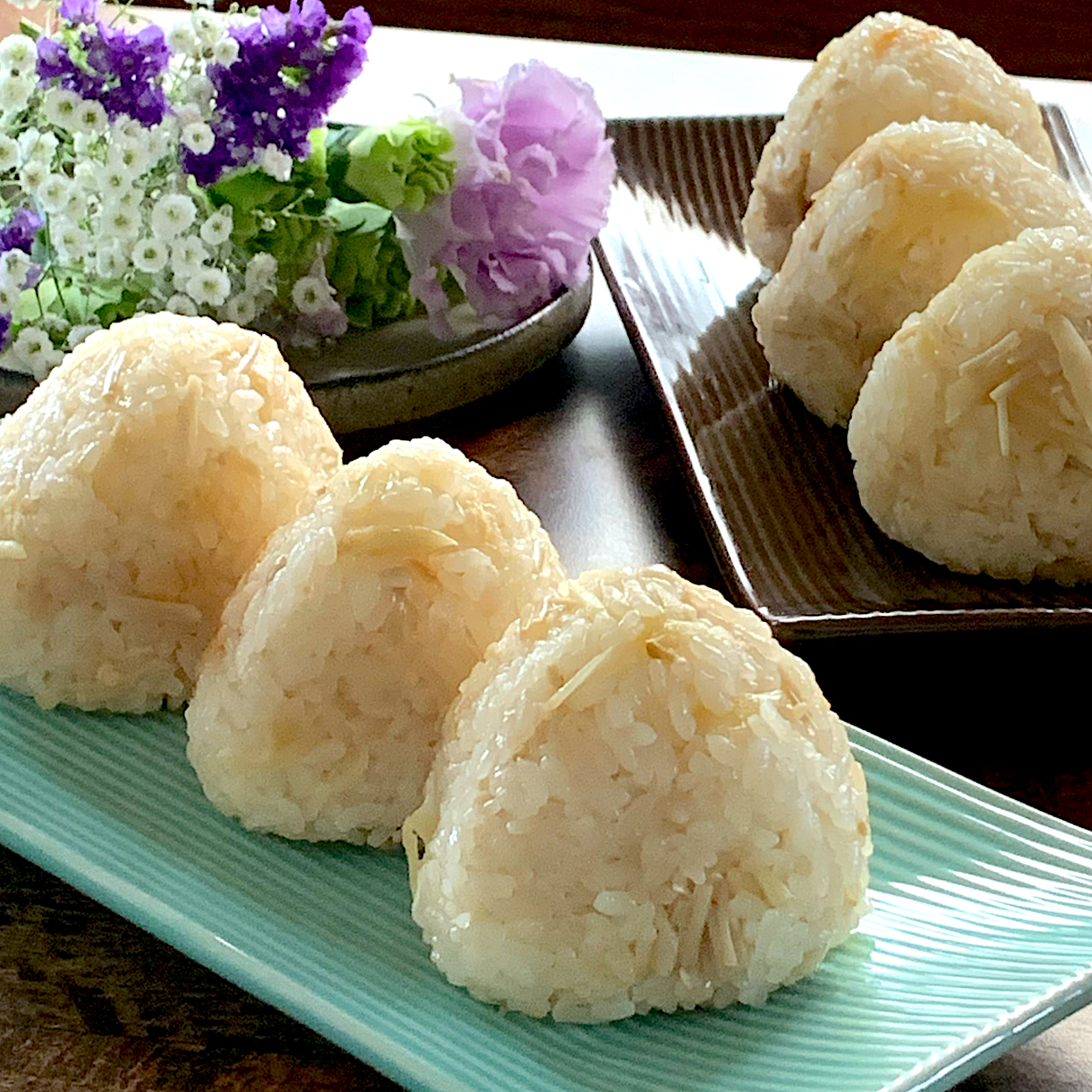 🍙新生姜のおにぎり🍙