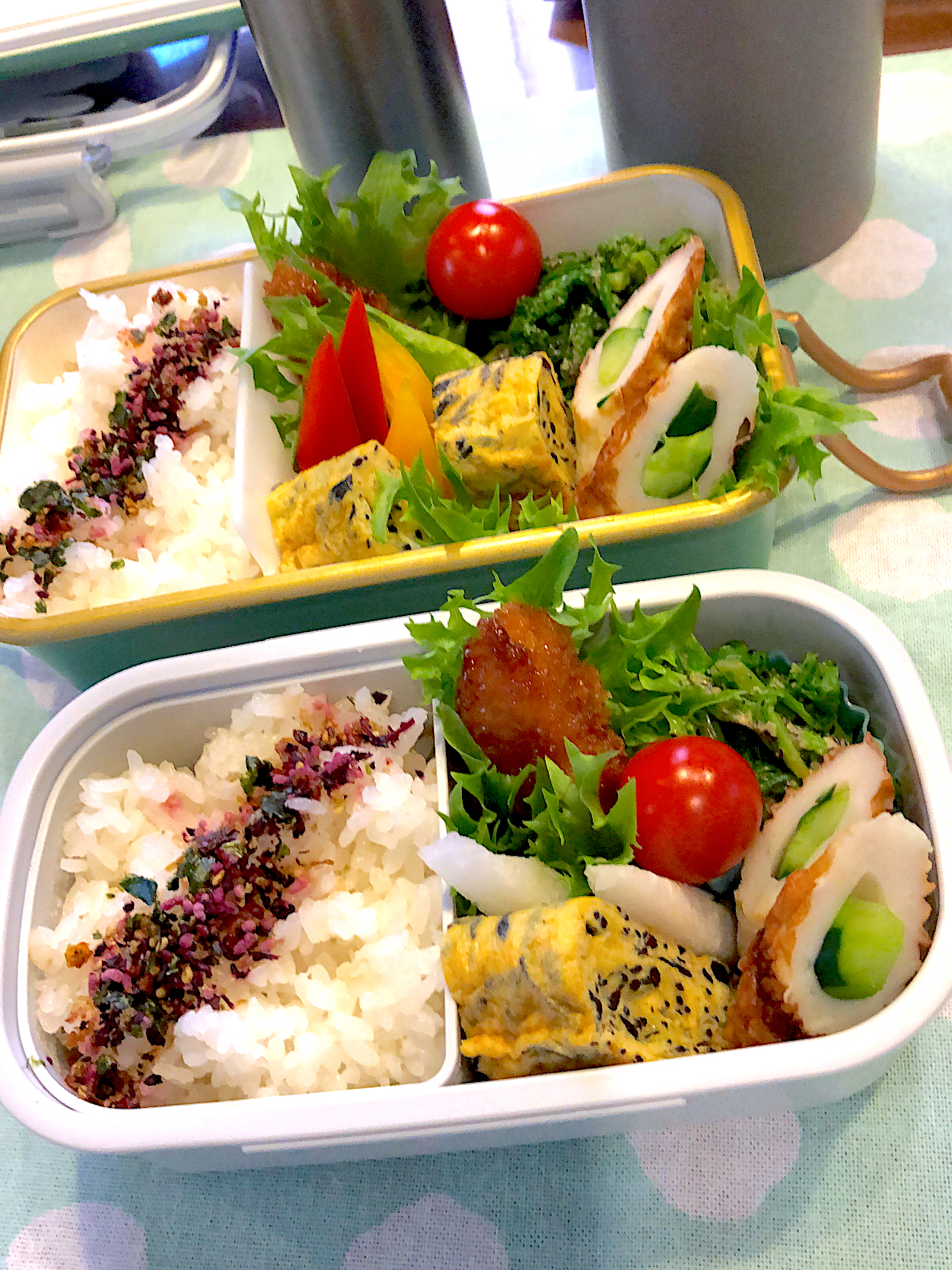 2023.4.10  ✰︎今日のお弁当✰︎菜の花の胡麻和え✰︎