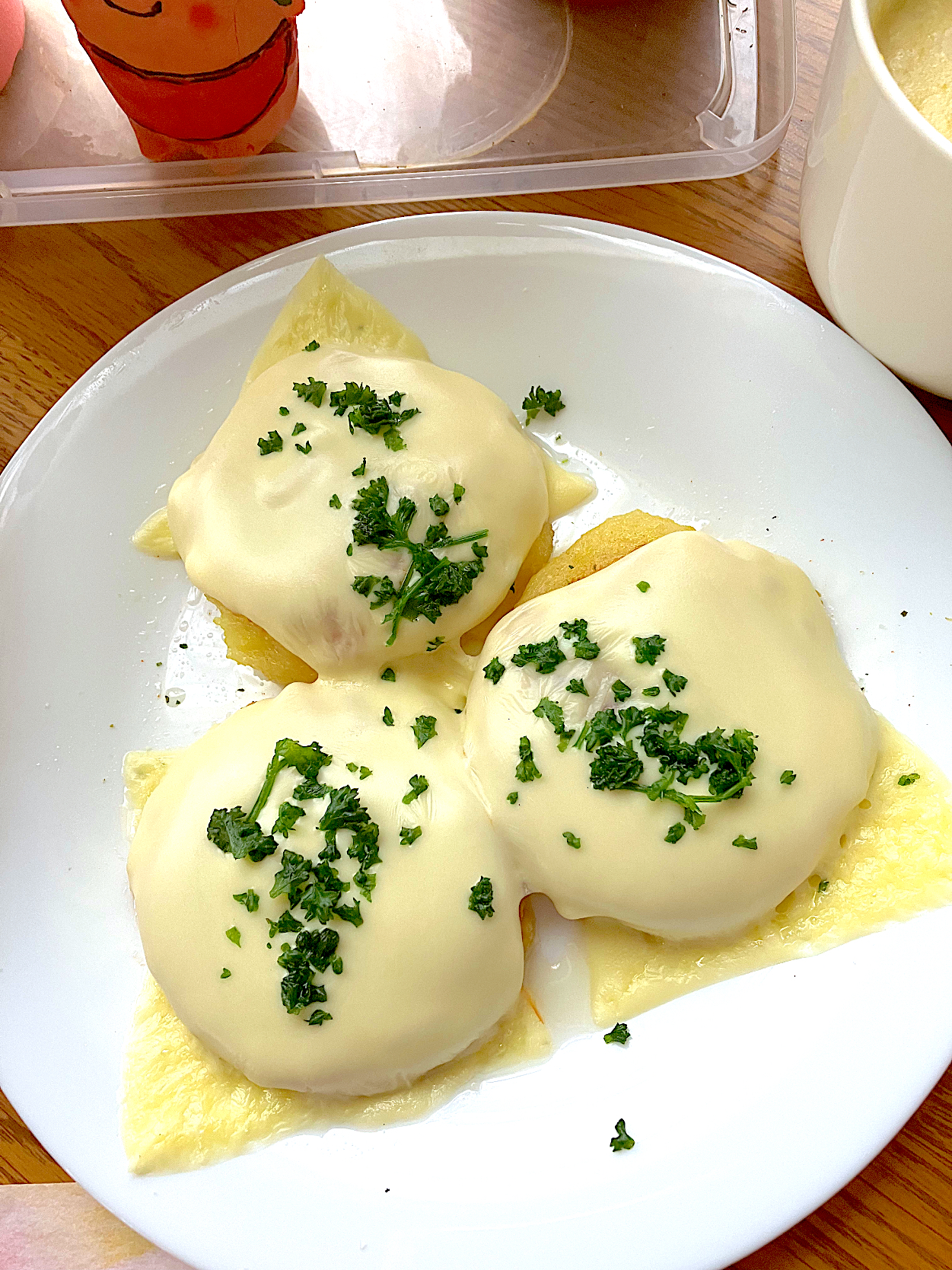 じゃがいも消費メニュー🥔豆腐入り芋団子のチーズ焼き(´∀｀)