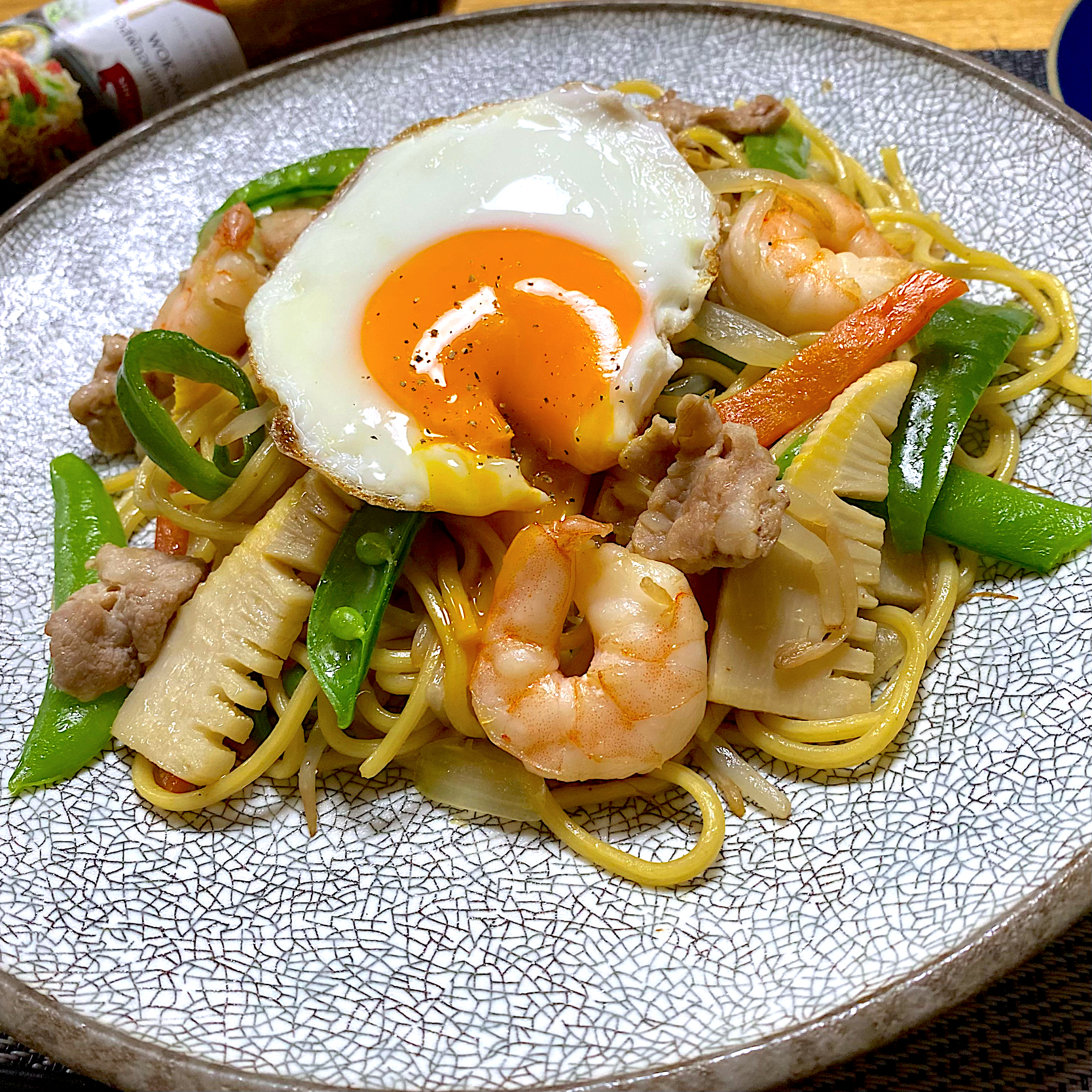 ぶりさんの料理 タイ風焼きそば