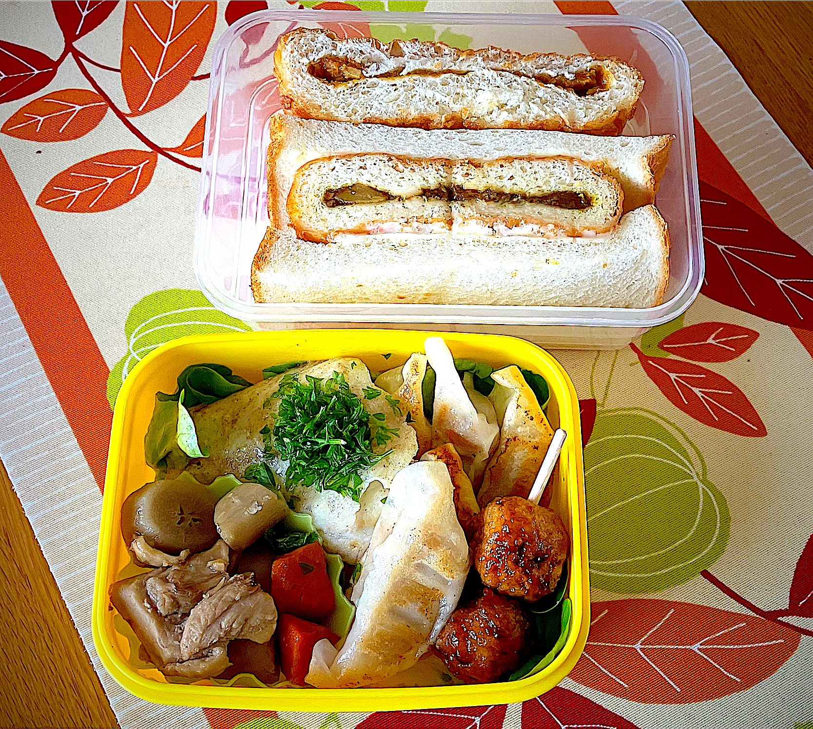 今日のお弁当