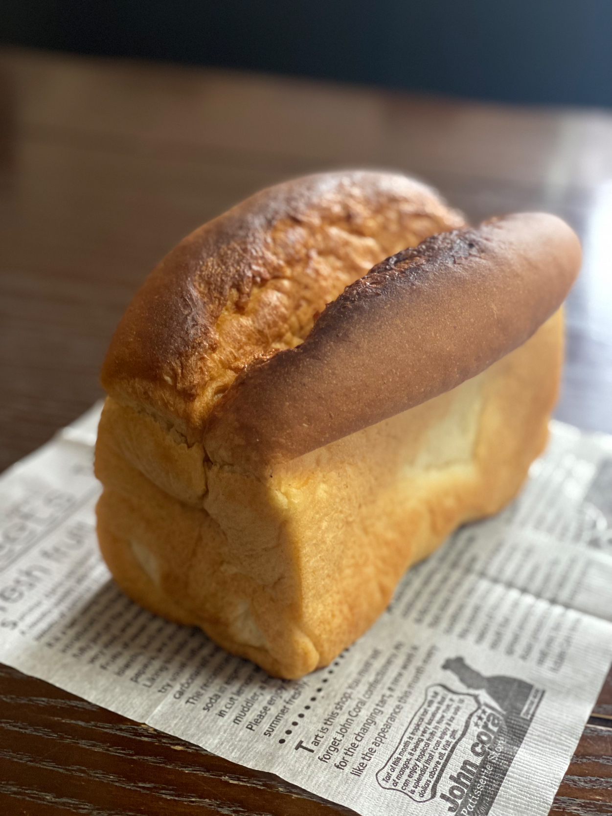 ぱっかーん🤣食パン
