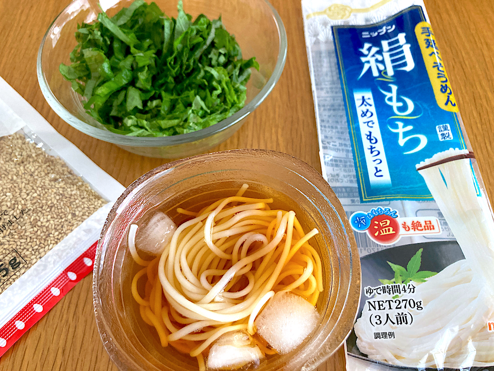 ＊シンプル薬味そうめん＊