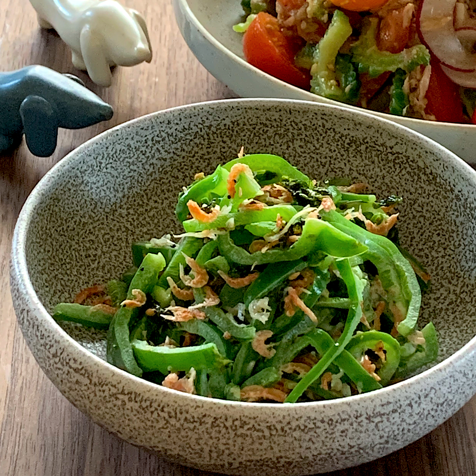 🫑ピーマンの海苔マヨサラダ🥗