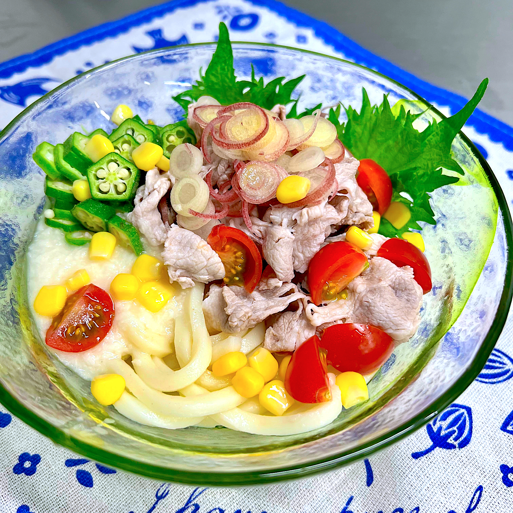 夏バテ防止！冷しゃぶ★とろろうどん