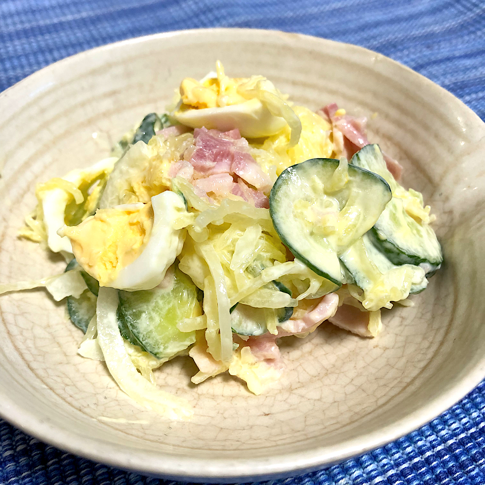 そうめんかぼちゃ②マヨネーズ和え