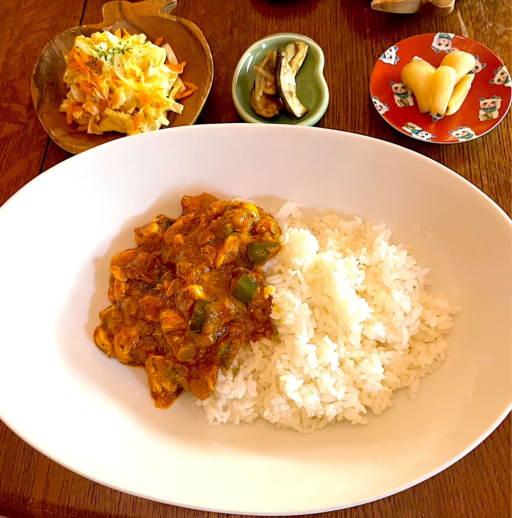 晩ごはん♯カレー♯ティッカマサラ♯夏野菜グランプリ