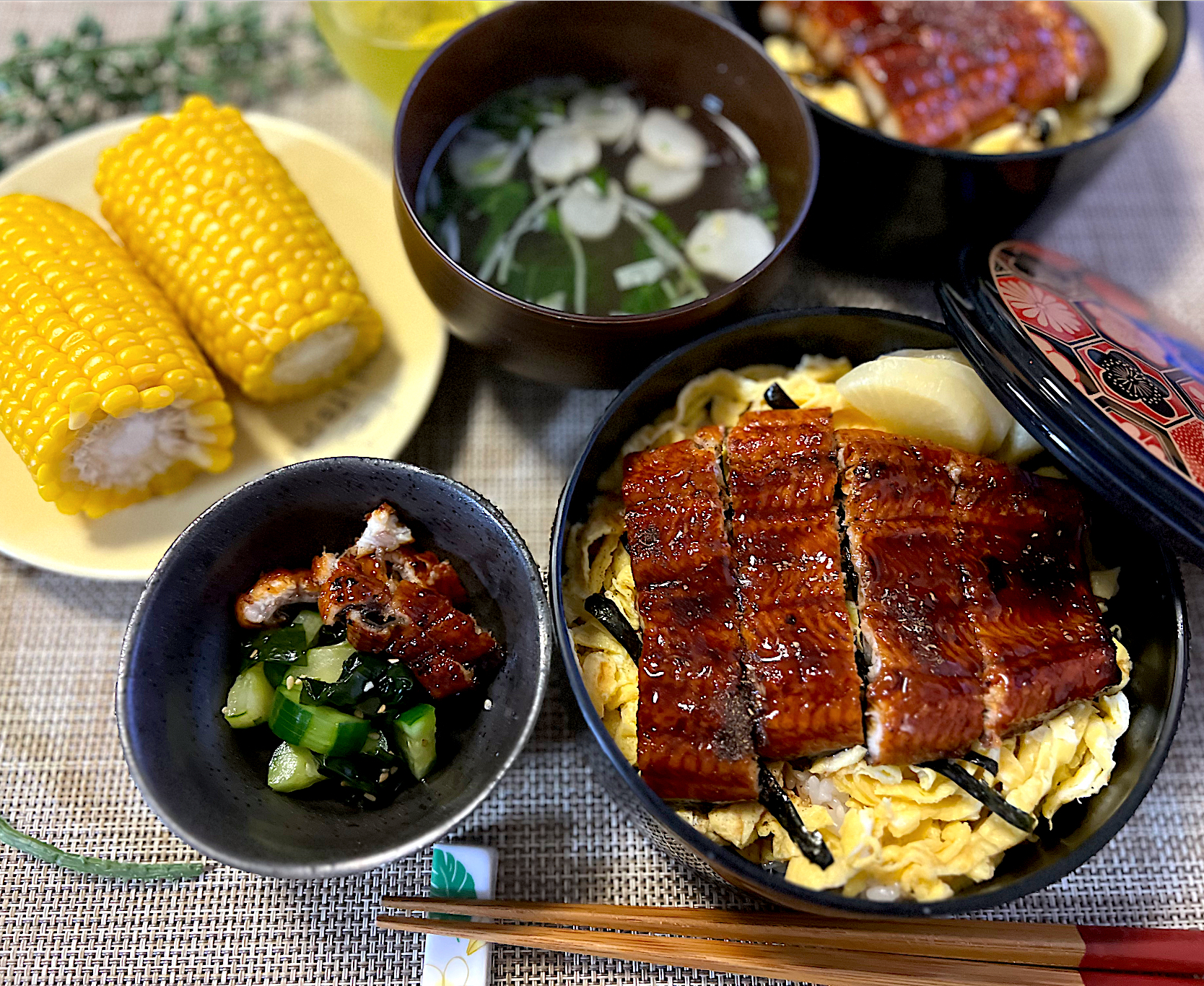 土用の丑の日❤️と菅生のとうもろこし🌽