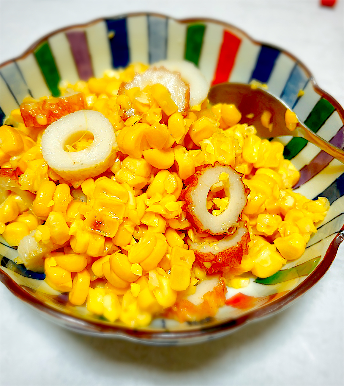 とうもろこし🌽バター醤油