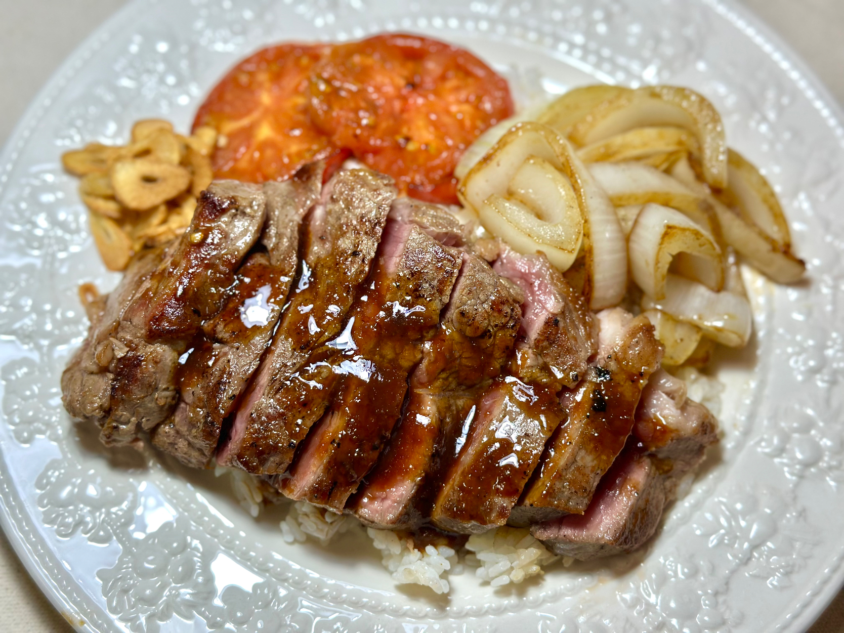 ステーキプレート🥩