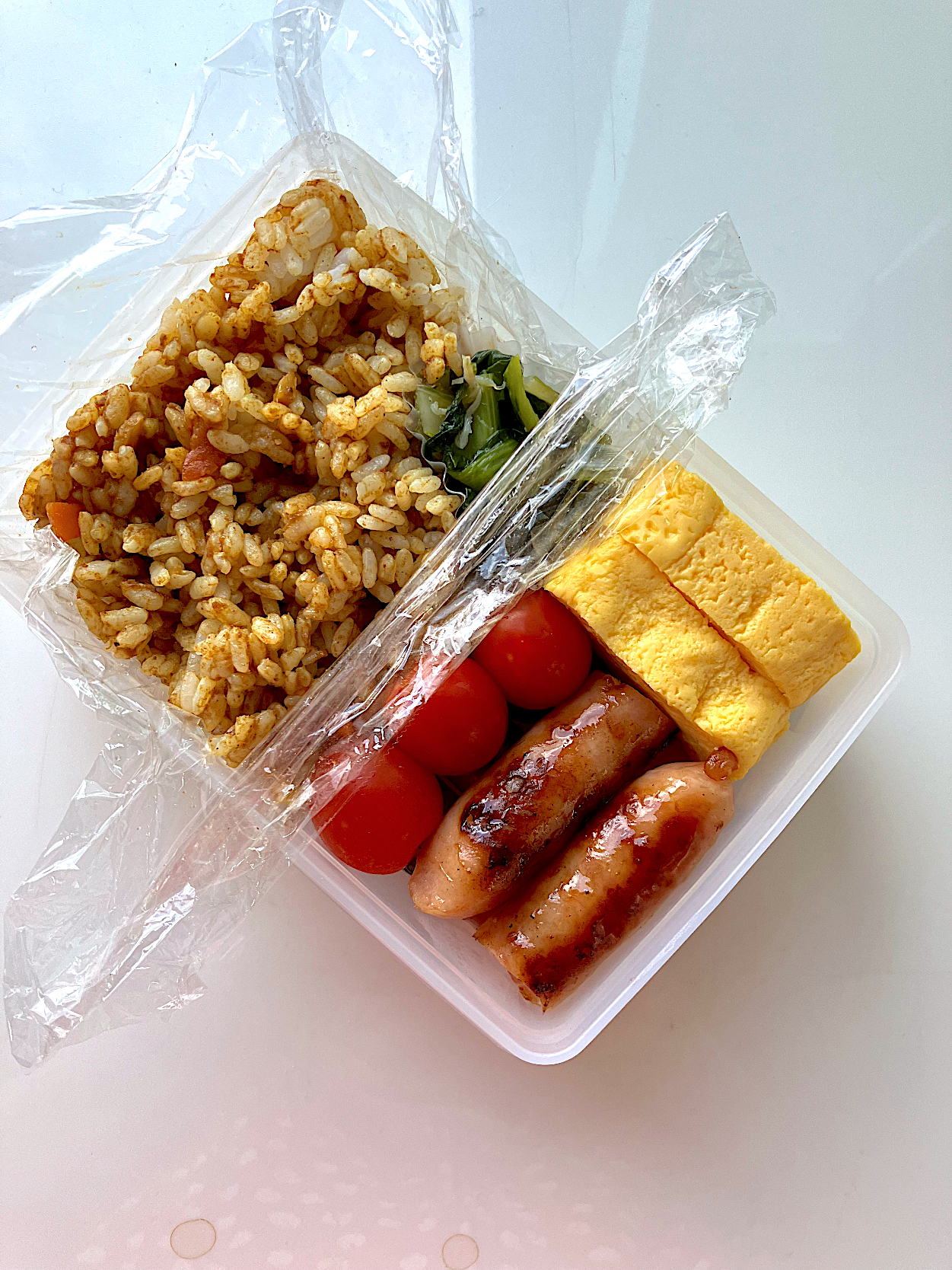 カレーリメイク弁当