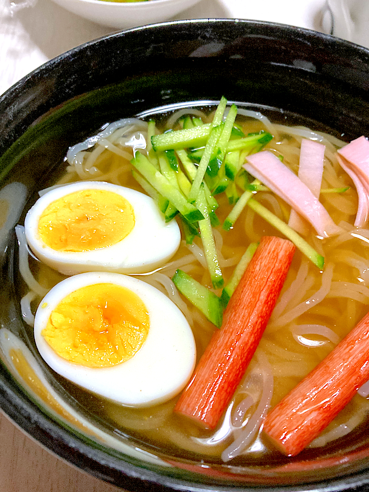 盛岡冷麺、ピリ辛お漬け物、ネギチャーハン