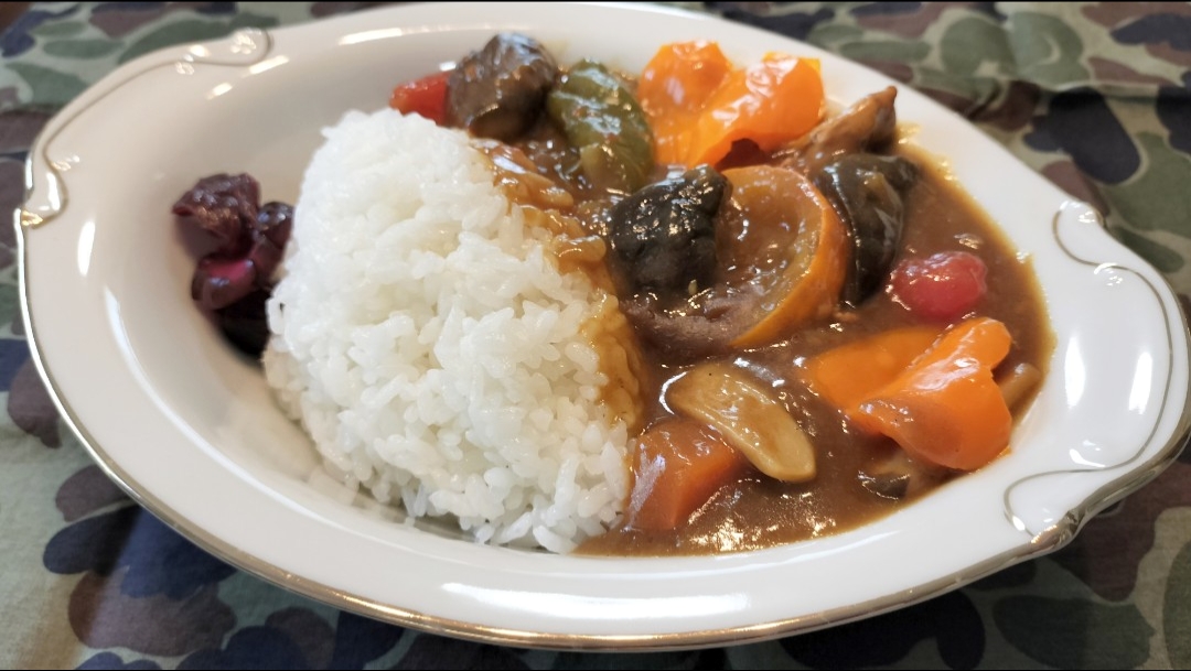 🍆夏野菜カレー🫑