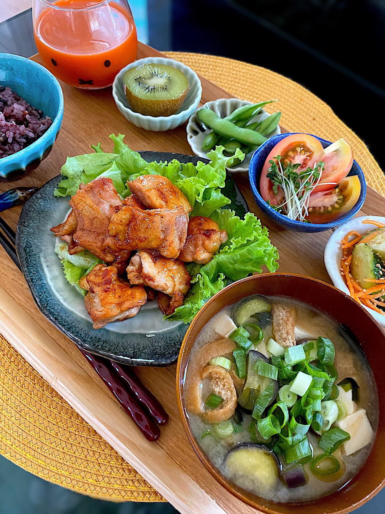 ゆかりさんの料理 メインは鶏🐓〜和んプレートランチ〜