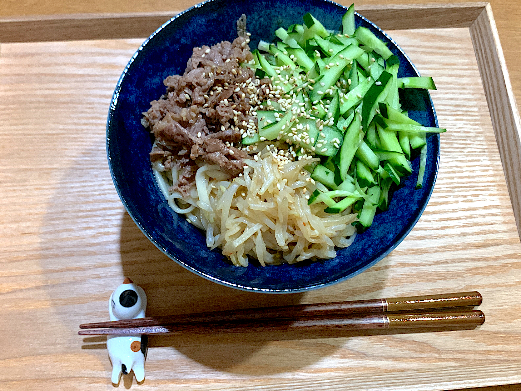 混ぜうどん