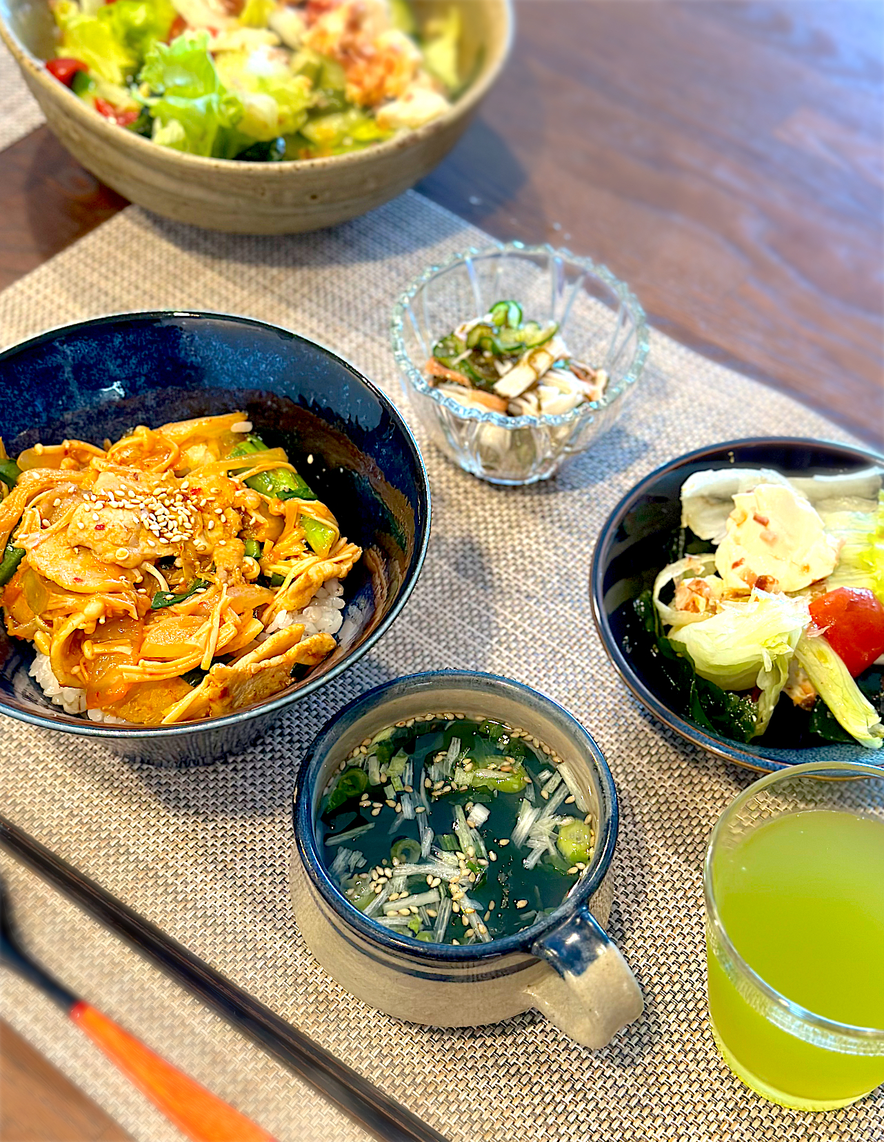 豚キムチ丼