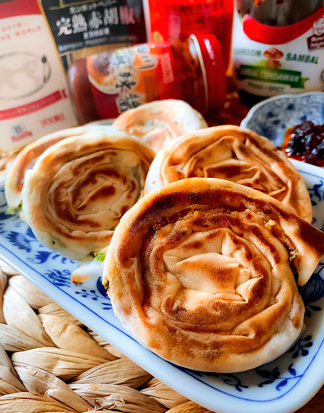 🇹🇼台湾飯🌮葱油餅(ツォンヨゥピン)🇹🇼