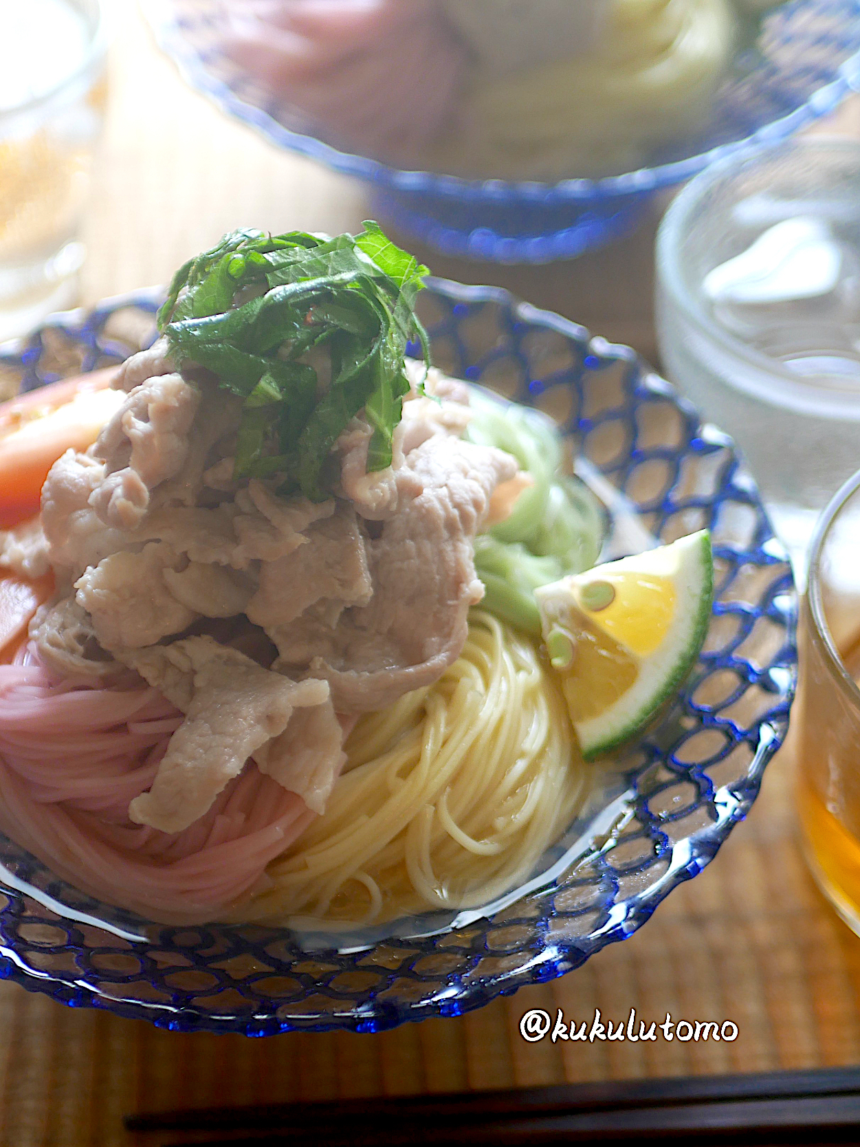 胡麻油香る中華素麺