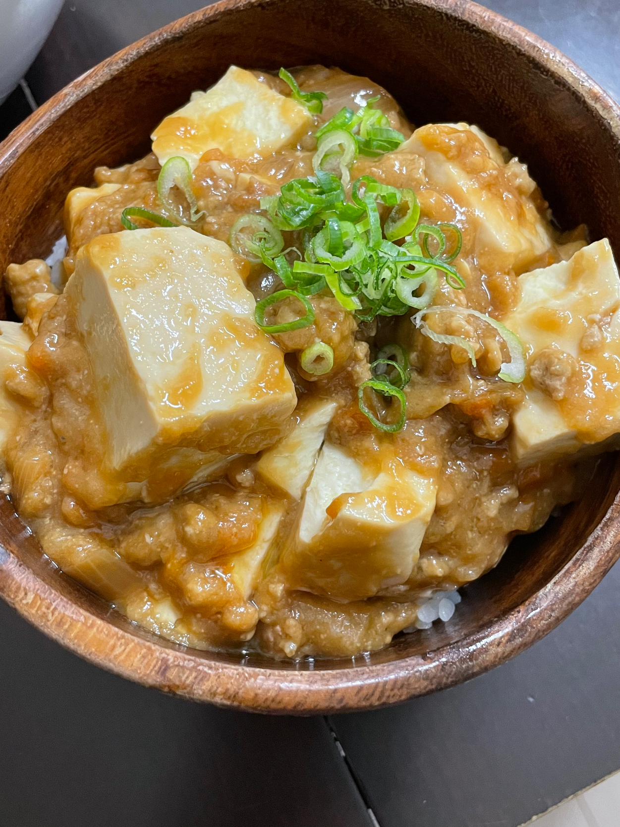 麻婆豆腐丼