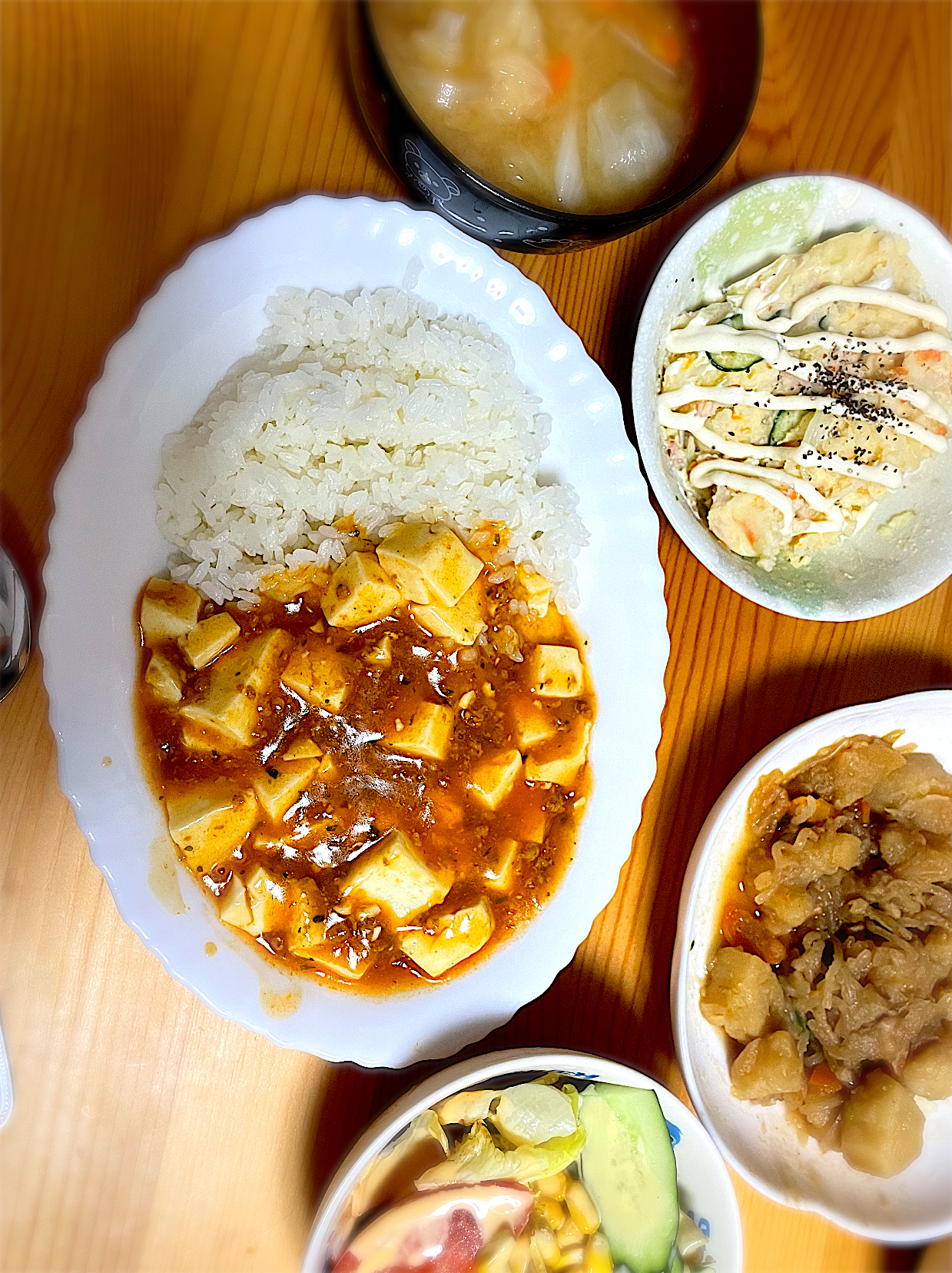 麻婆丼(^з^)-☆