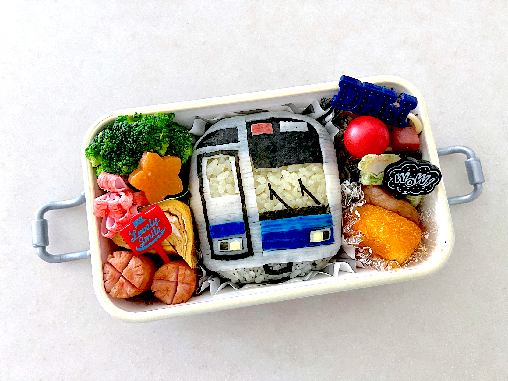 電車弁当 西武鉄道6000系✨ ／ 夏バテに負けない料理グランプリ