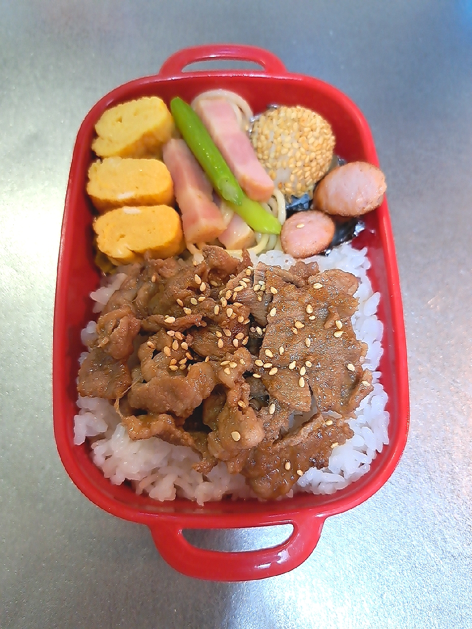 高校生男子　毎日弁当