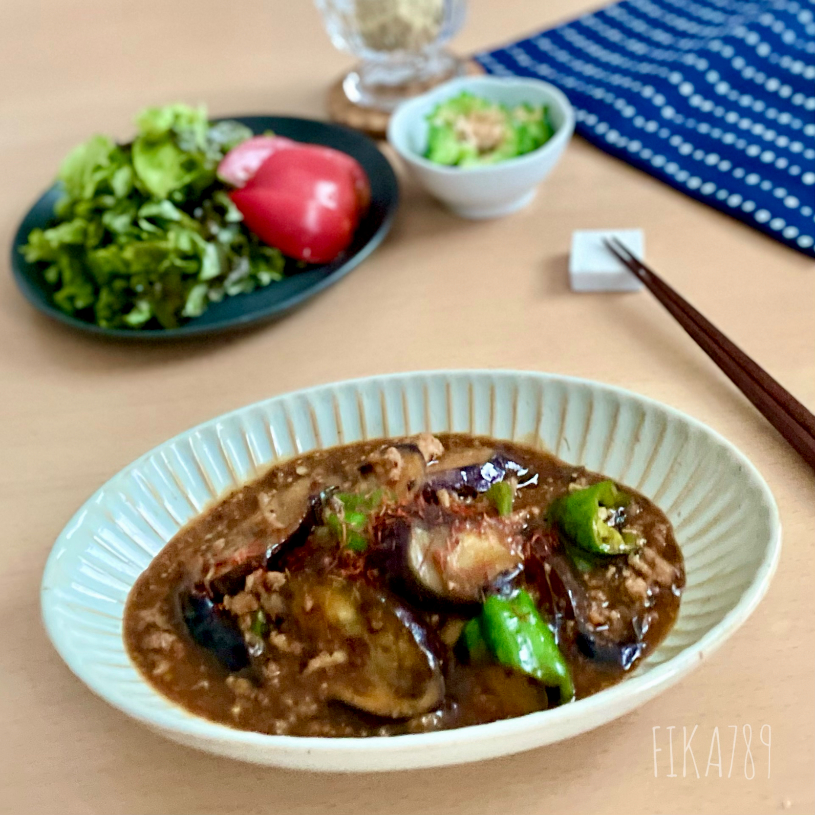 びせんさんの料理 麻婆茄子🍆