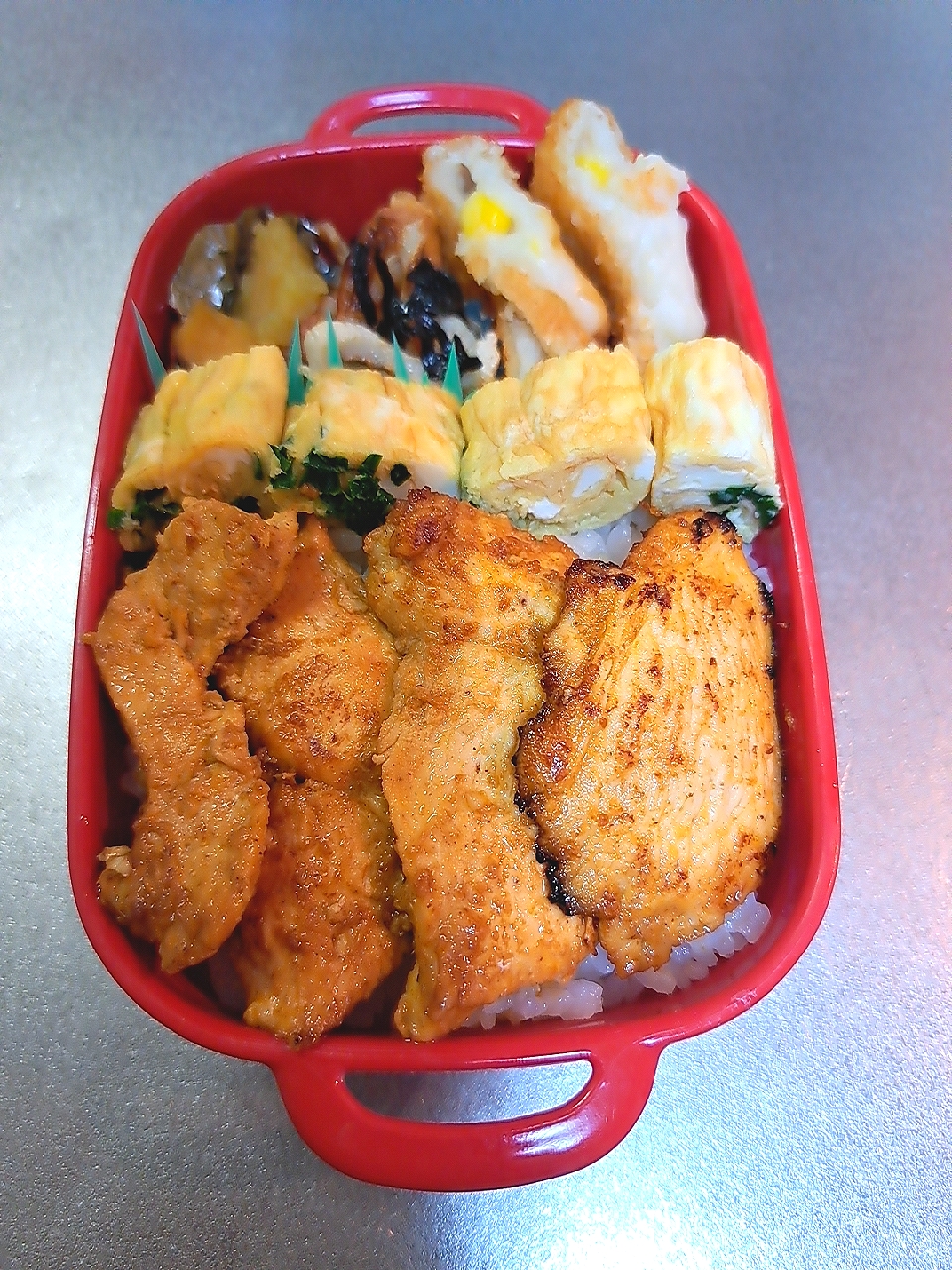 高校生男子　毎日弁当