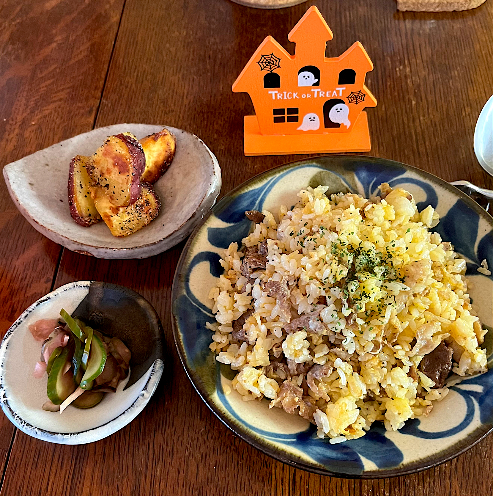 ランチ♯ガーリックチャーハン