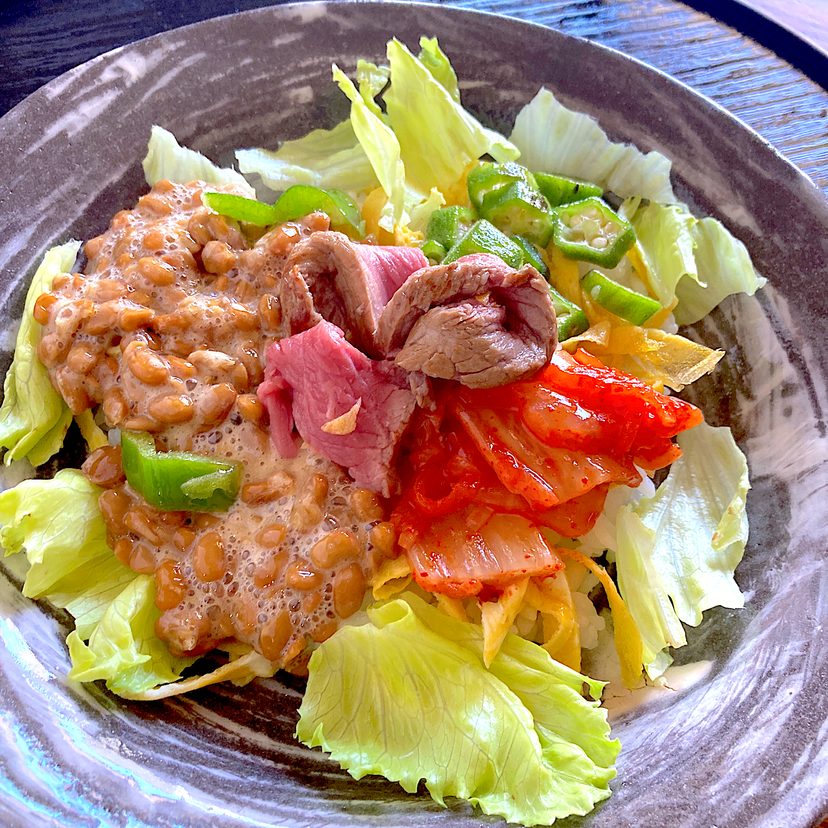 夏バテ対策丼