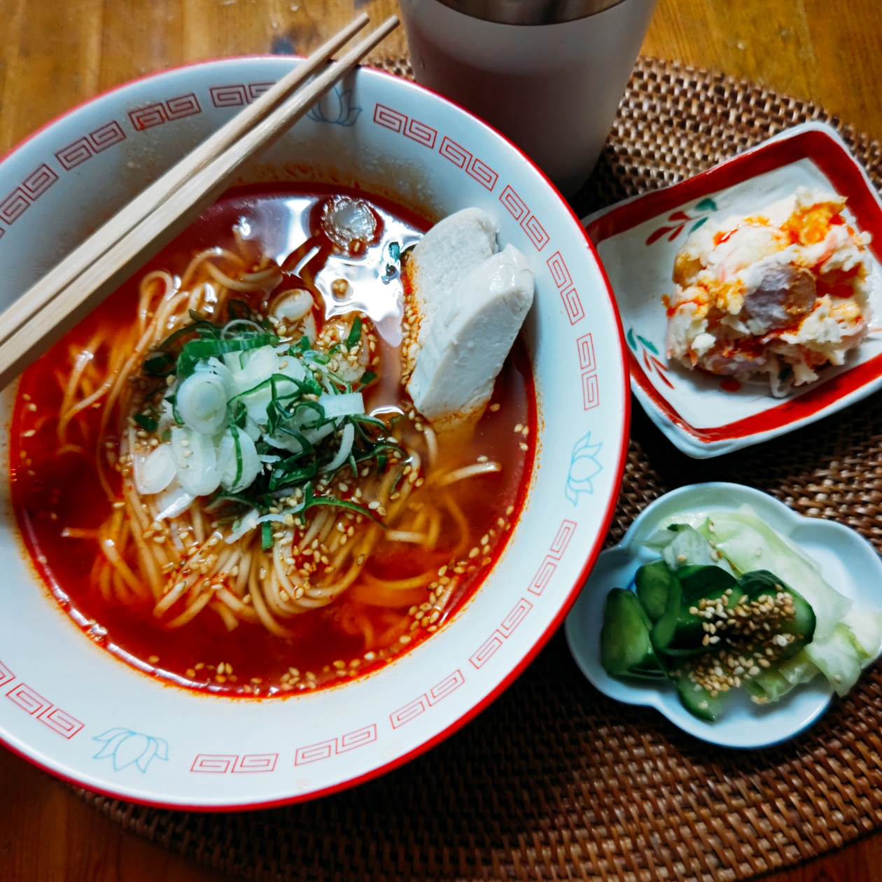 九州の旅ラーメンより　宮崎辛麺🌶