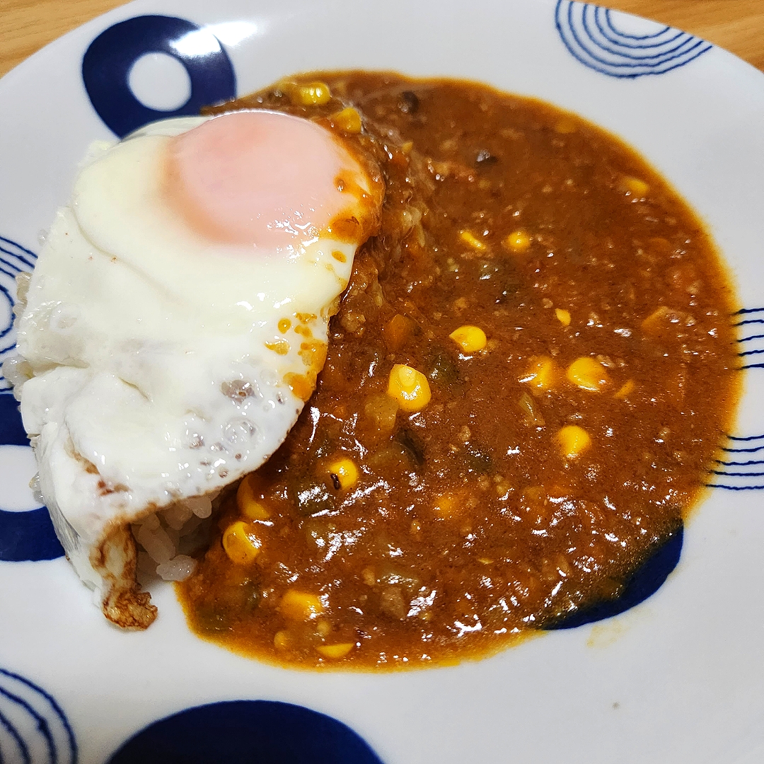 野菜たくさんキーマカレー