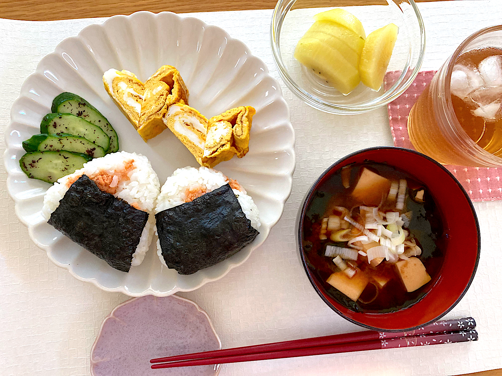 本日の朝食です☀️