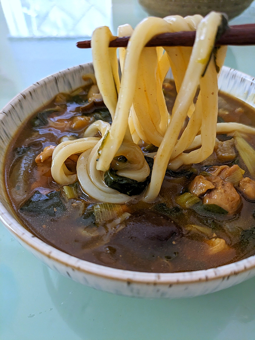 カレーうどん❗