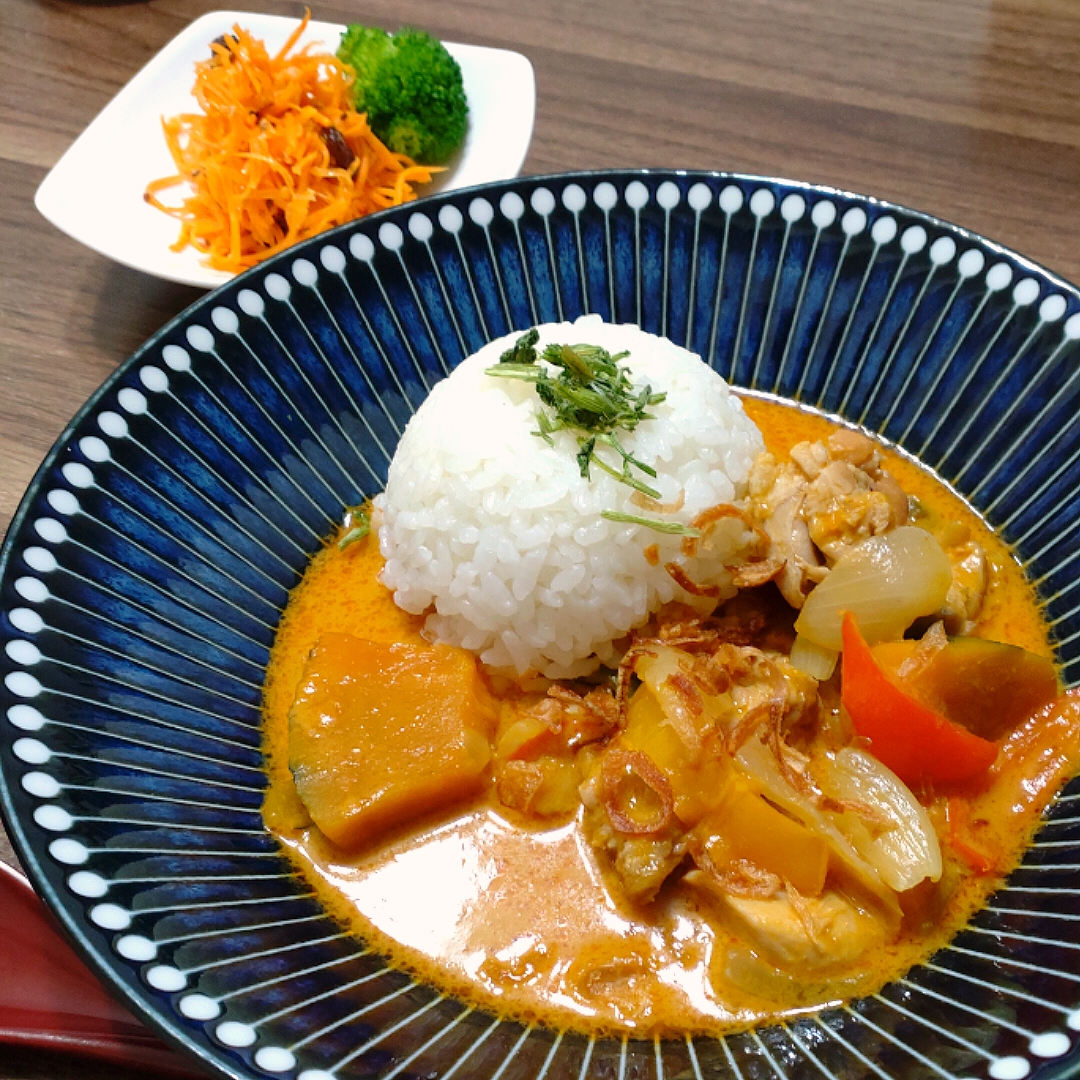 鶏と南瓜のカレー