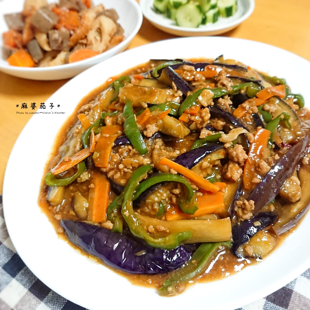 夏の楽しみ⋆*ೄ
ごはんが進む麻婆茄子