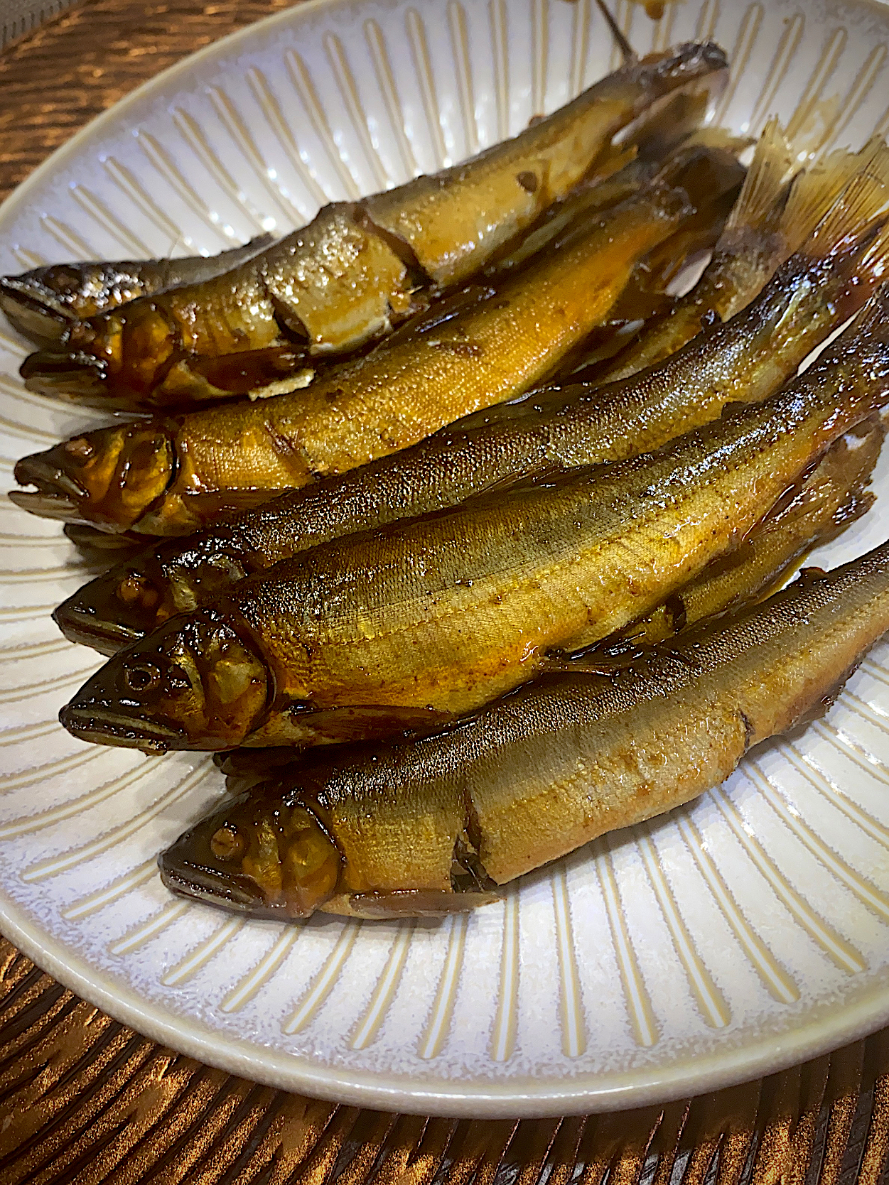 天然鮎の甘露煮