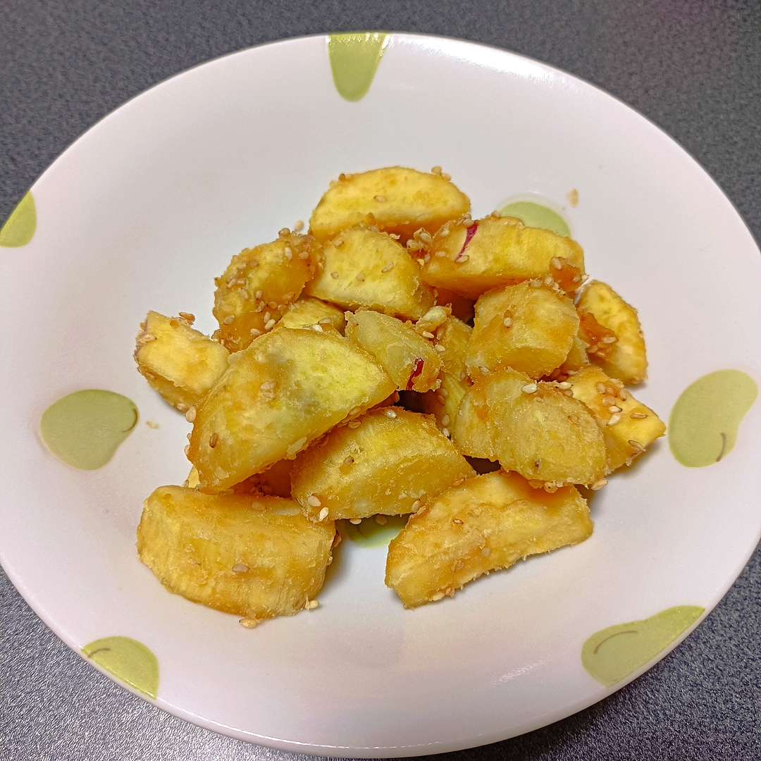 きび砂糖でシンプルさつまいも煮