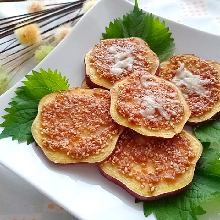 さつまいものごま味噌焼き