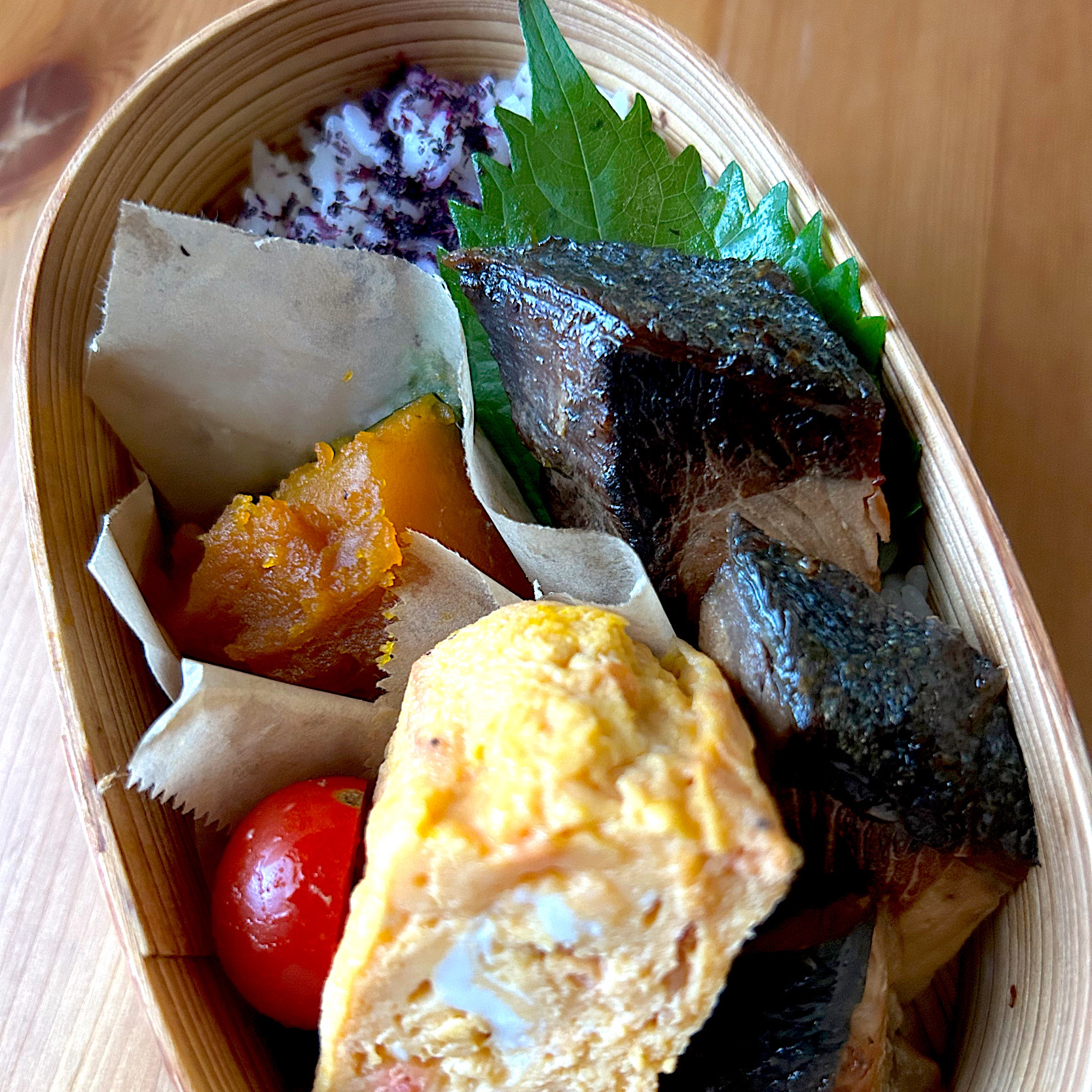 秋のお弁当