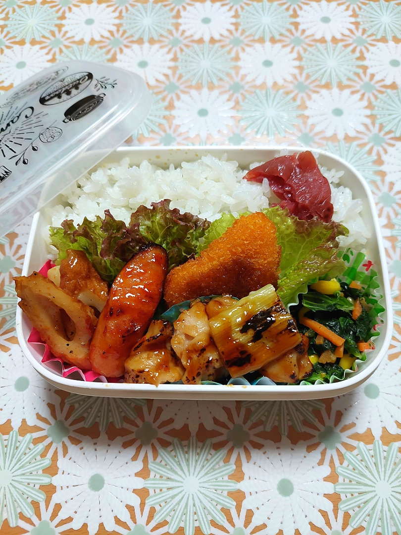 息子弁当♥️