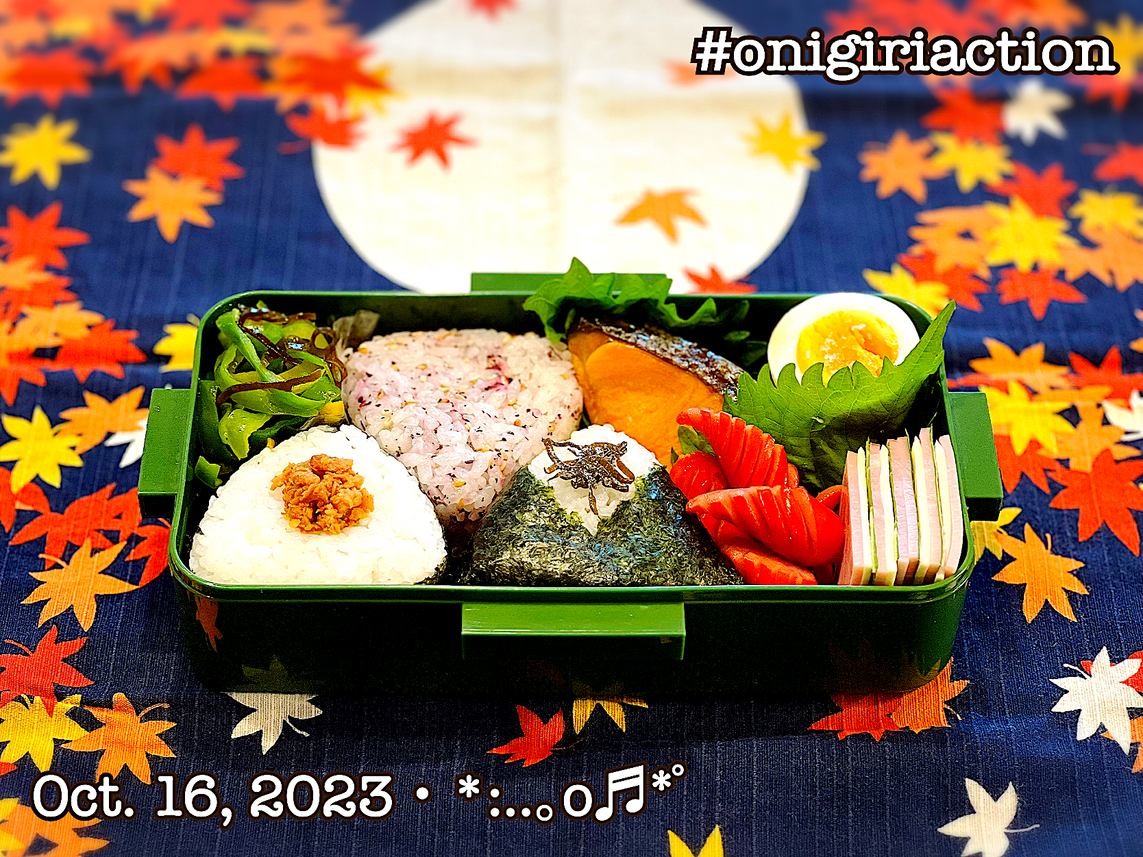 2023/10/16お弁当～♡