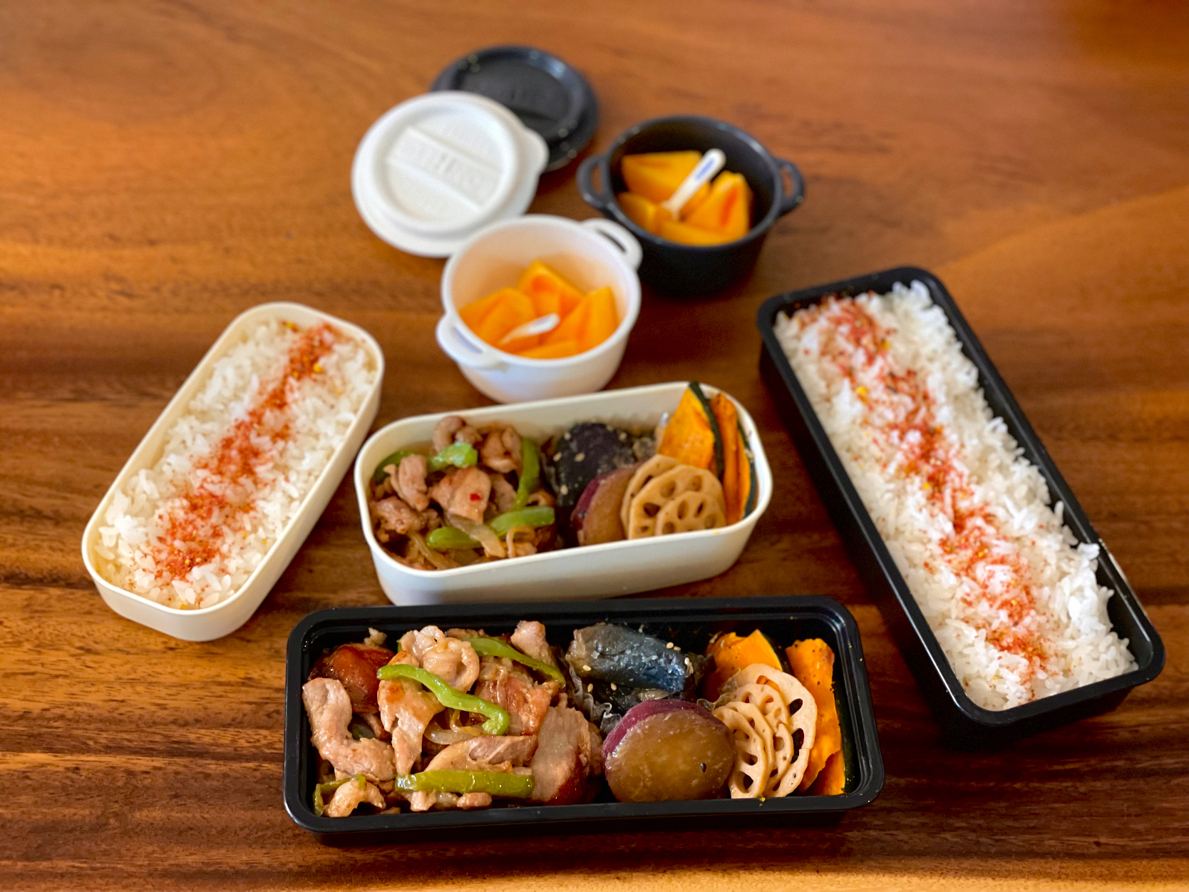 秋の弁当