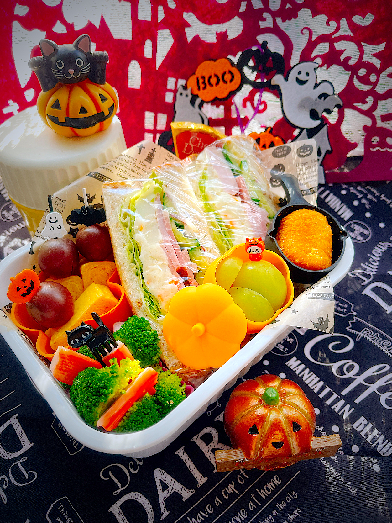 2023/10/18 Happy⭐️Halloween🎃 sandwich