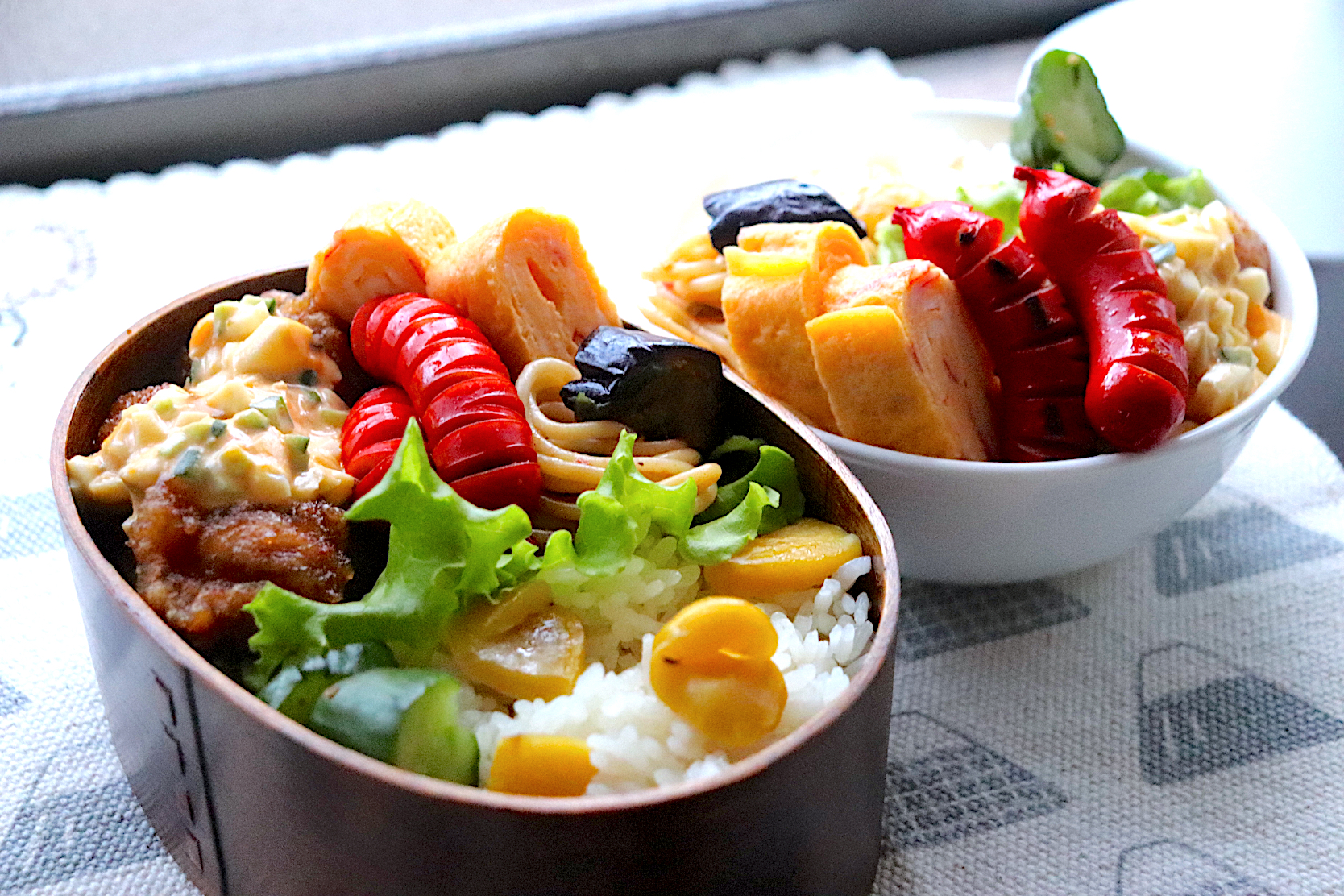 栗ご飯&チキン南蛮弁当